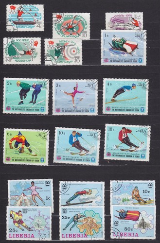Briefmarken olympia konvolut - briefmarken,