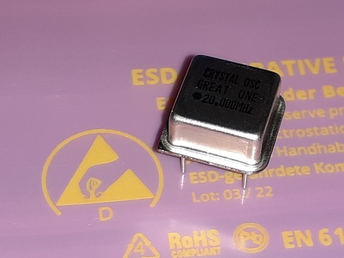 Pcs quarzoszillator 20 000 - 5, 20.000