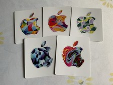5 Stück Apple Aufkleber von