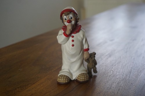 Gilde clown mit teddybär - gilde,