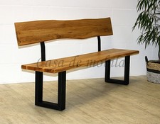 Sitzbank 200 mit Lehne