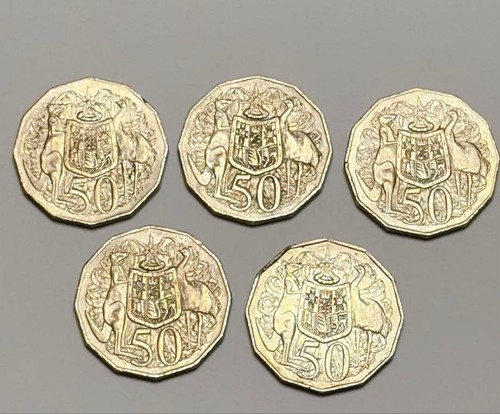 Australian cent coins set - australian, 50