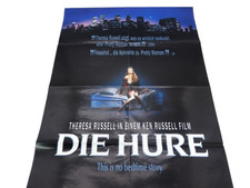 Die Hure Altes Vintage Kino Film Plakat Poster A1 Gefaltet