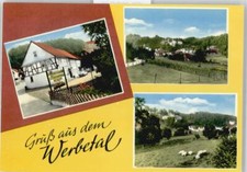 50488043 - 3544 Waldeck Schaf Zaun Haus Baum