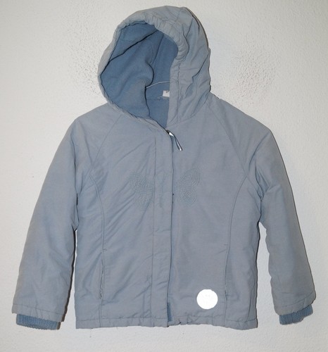 Wattierte hellblaue jacke - hellblaue,