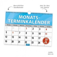 Trötsch Monatskalender 2026
