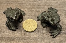 Antique Japanese Bronze Frogs