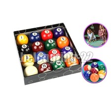 Billardkugeln Billard Pool Kugeln Billardball Set hochglanzpoliert Ø 57,2mm