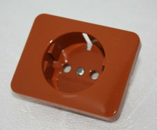 Busch & Jäger alpha nea Steckdosen Blende in bernstein / orange