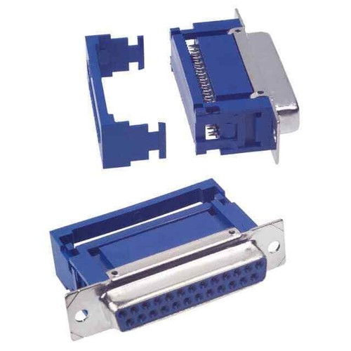 Conn sub stecker - 25pos, idc