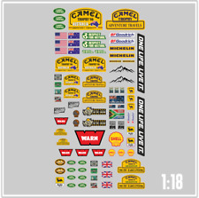 1:18 RC Car Aufkleber - Trophy