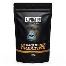 CREAPURE Pulver - Creatin-Monohydrat 500g - Kreatin + B12 - Creatine Monohydrate