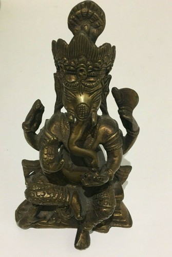 Ganesha bronze figur hindu - ganesha,