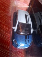 Majorette Modellauto Opel Adam 1:55 Spielzeugauto in Sonderfarbe Blau Weiß OVP