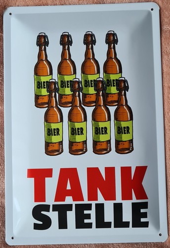 Blechschild x 30 cm - 20,