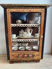 Puppenhaus, Puppenstube, altes Zubehör, Möbel, wenig bespielt, Lot 4