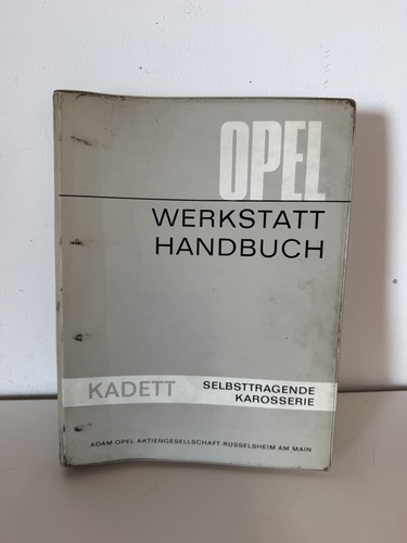 Opel werkstatt handbuch kadett - opel,