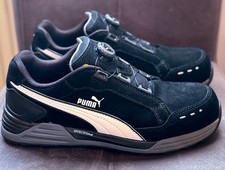 Puma Sicherheitshalbschuhe S3 Airtwist Black Disc Low | Fast neu | 2x getragen