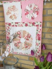 Patchworkdecke Quilt, Bild