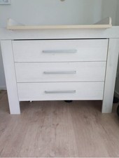Paidi Kommode mit Wickelaufsatz, Mees, weiß, B 116,0 /  H 92,1 / T 55,9 cm