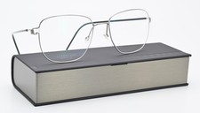 LINDBERG Brille Nathan 54-19 TB 145 Col K188/P10 Air Titanium Rim Silber Olive L
