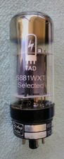 Elektronenröhre von Fa TAD - Typ 5881WXT Selected: aus "6L6" NF-Pentode / NOS 
