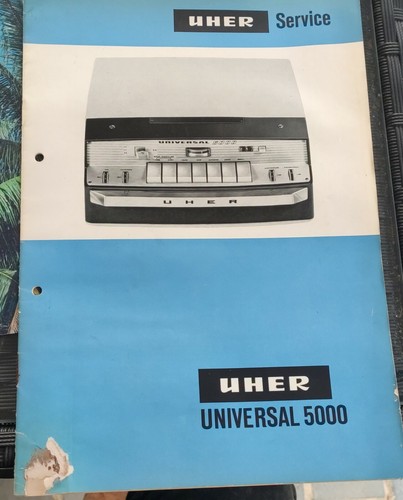 Uher universal 5000 service - uher,