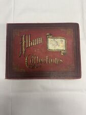 Glanzbilder Oblaten Colporteur Album Postkarten Vertreter Album Antik Poesie