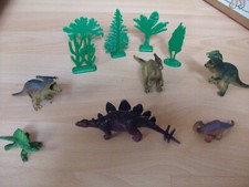 Dino - Paket Dinosaurier + Bäume Figur Mitgebsel Kindergeburtstag
