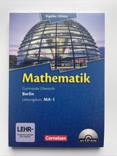 Mathematik Gymnasiale Oberstufe Berlin Leistungskurs MA-1 Cornelsen