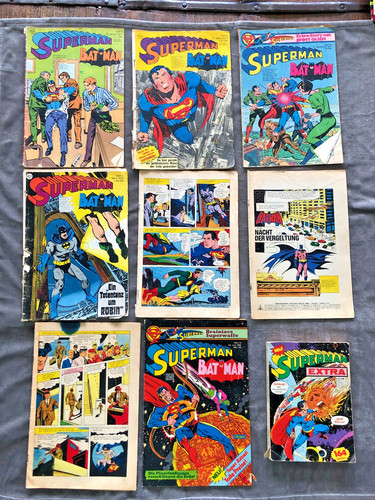 Superman batman comics - superman,