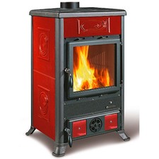 Kaminofen ROSELLA Rot Stahl