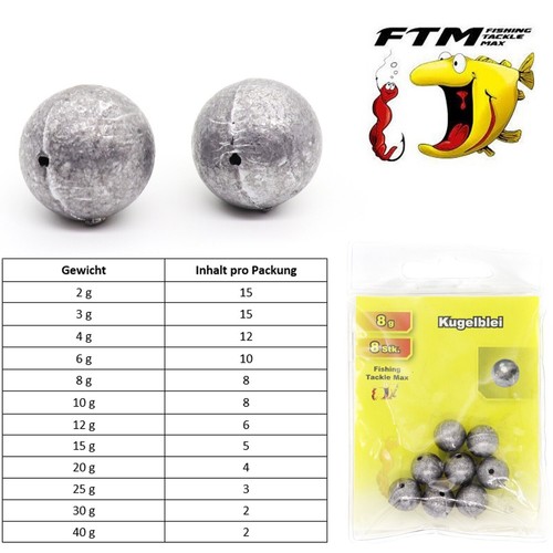 Kugelblei 40g angelblei - -, |