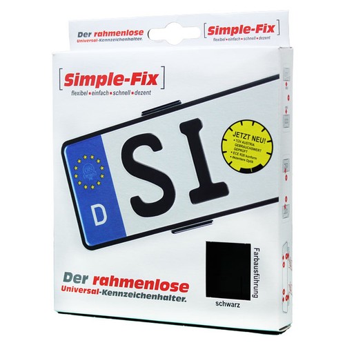 Kennzeichenhalter rahmenlos