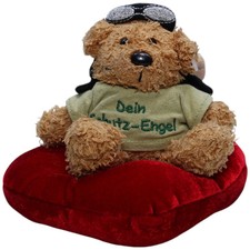 Uni-Toys Schutz-Engel Teddybär auf Herz Kuscheltier 13cm Gebraucht Teddybär