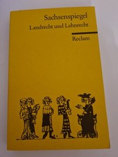 Sachsenspiegel Landrecht und