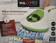 CLEANmaxx Milben-Handstaubsauger 300W UV-C Licht Anti-Milben Matratzenreiniger