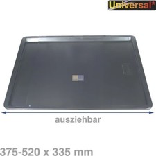 Backblech ausziehbar