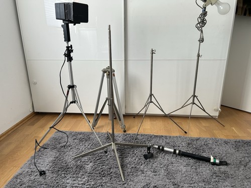 Fotostudio lichtset stative - fotostudio,