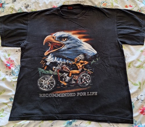 Vintage biker shirt adler - vintage,
