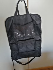 Auto-Tasche für Sitz-Rückseite * 8 Taschen, 2 Fächer * Schwarz * TOP Zustand *