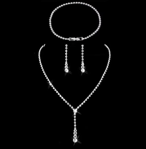 Brautschmuck collier armband - ,