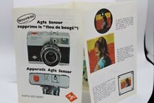 388 - Prospekt Werbung - Agfa Sensor Kamera - Optima 200/500 - Silette LK