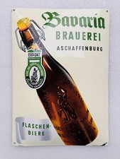 Emailschild bavaria brauerei - emailschild,