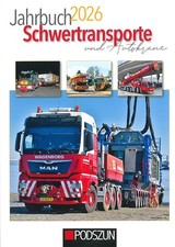 Jahrbuch 2026 Schwertransporte & Autokrane  MAN/Mercedes/Bilder/Foto/LKW/Buch