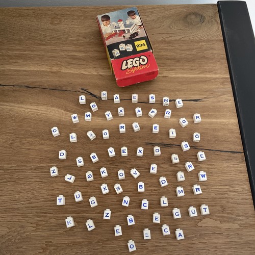 Lego 234 letter bricks abc - ,