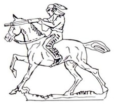 Prince August Gießform Indian