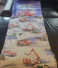 Kinderbettwäsche Polizei und Feuerwehr Motiv - gebraucht - guter Zustand