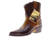 Mezcalero Damen Schuhe Western Cowboy Boots Stiefel Gr 38 Leder Braun