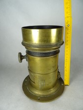 SELTENES Messing Objektiv EMIL